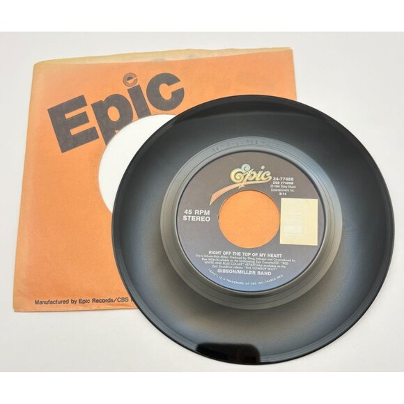 Gibson/Miller Band Mamas Dont Let Your Babies Grow Up to Be Cowboys 45 Country - Picture 5 of 6